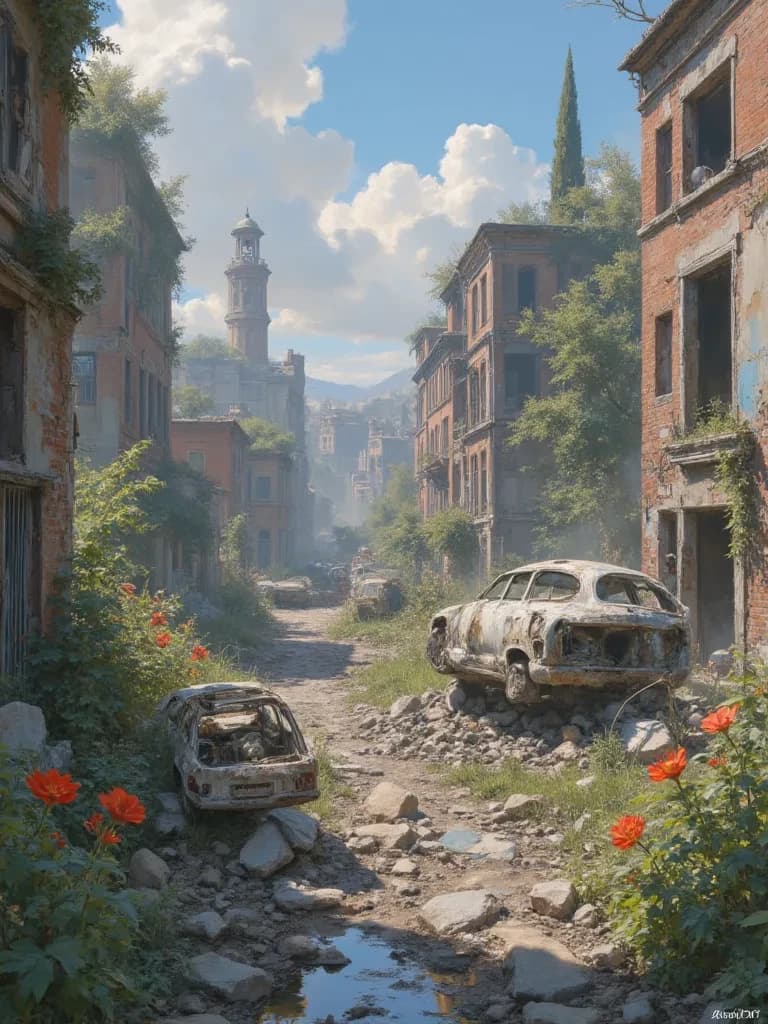 Post-apocalyptic world thumbnail