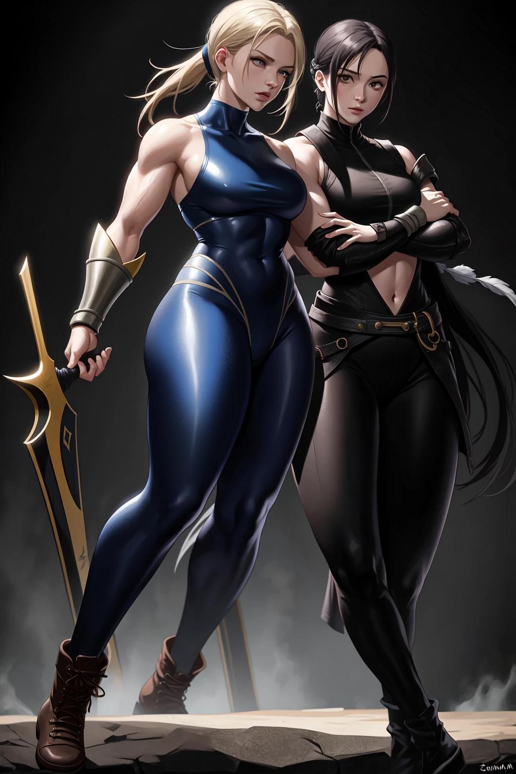 Sonya Blade and Kitana thumbnail