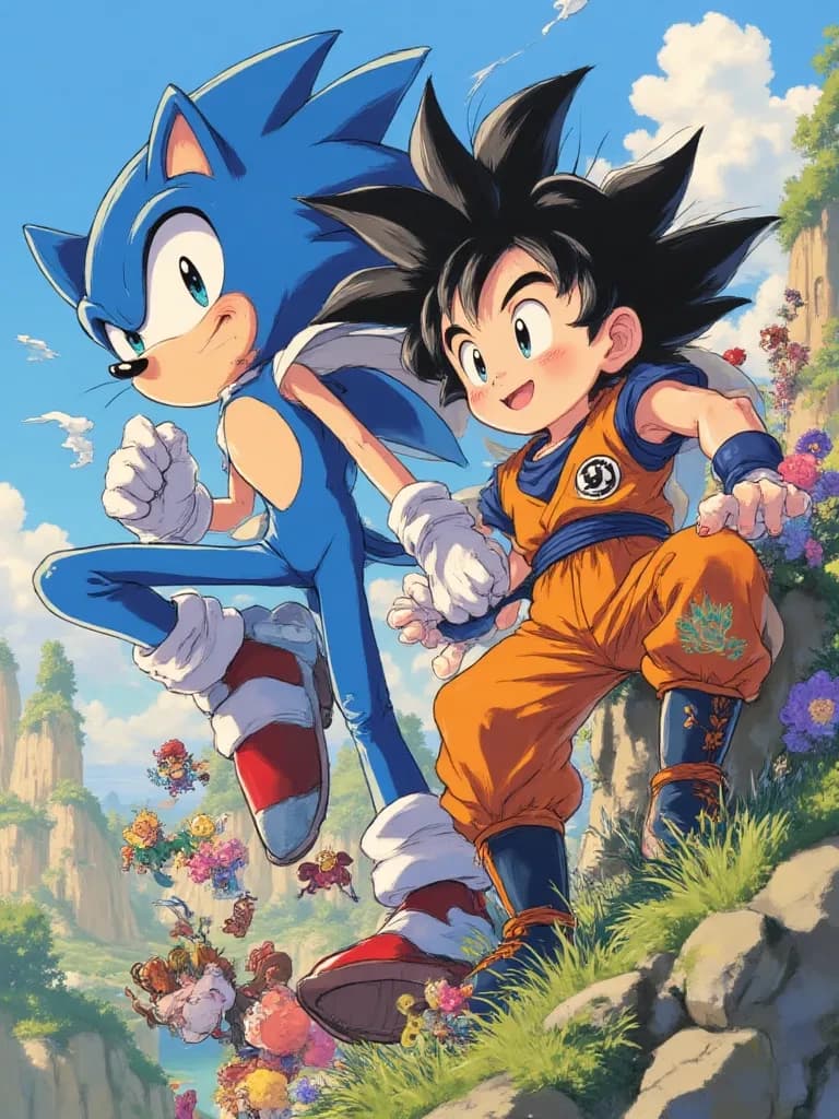 Sonic Universe and Dragon Ball Universe thumbnail