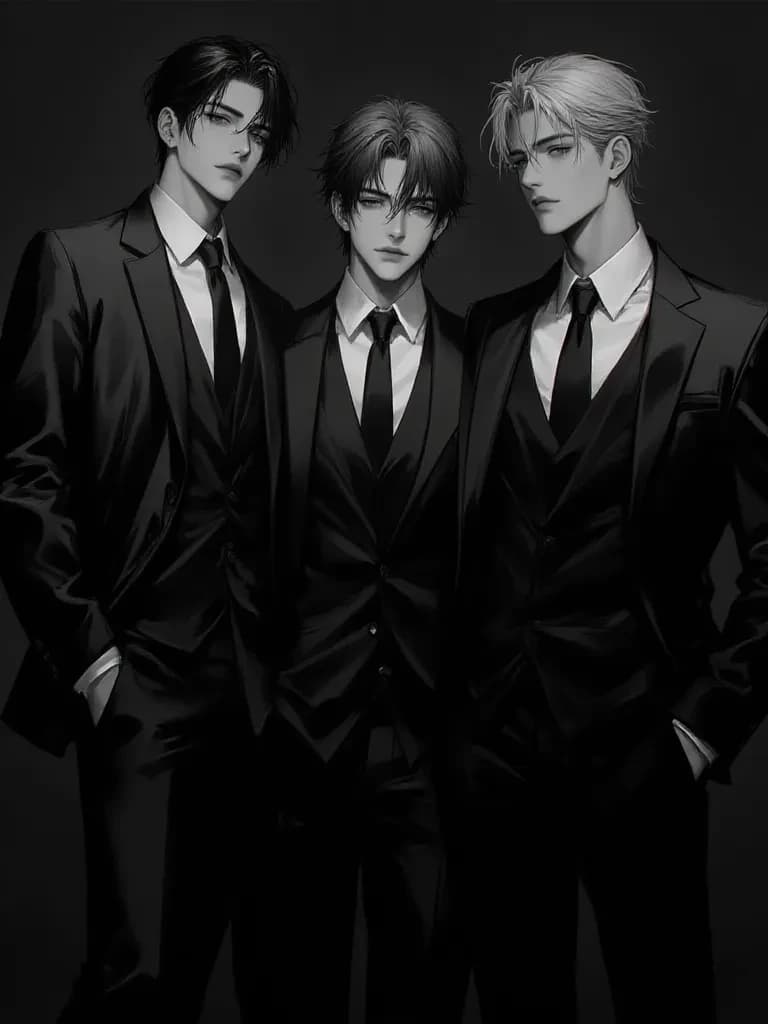 sabastian, caleb, Theodore your three husbands  thumbnail