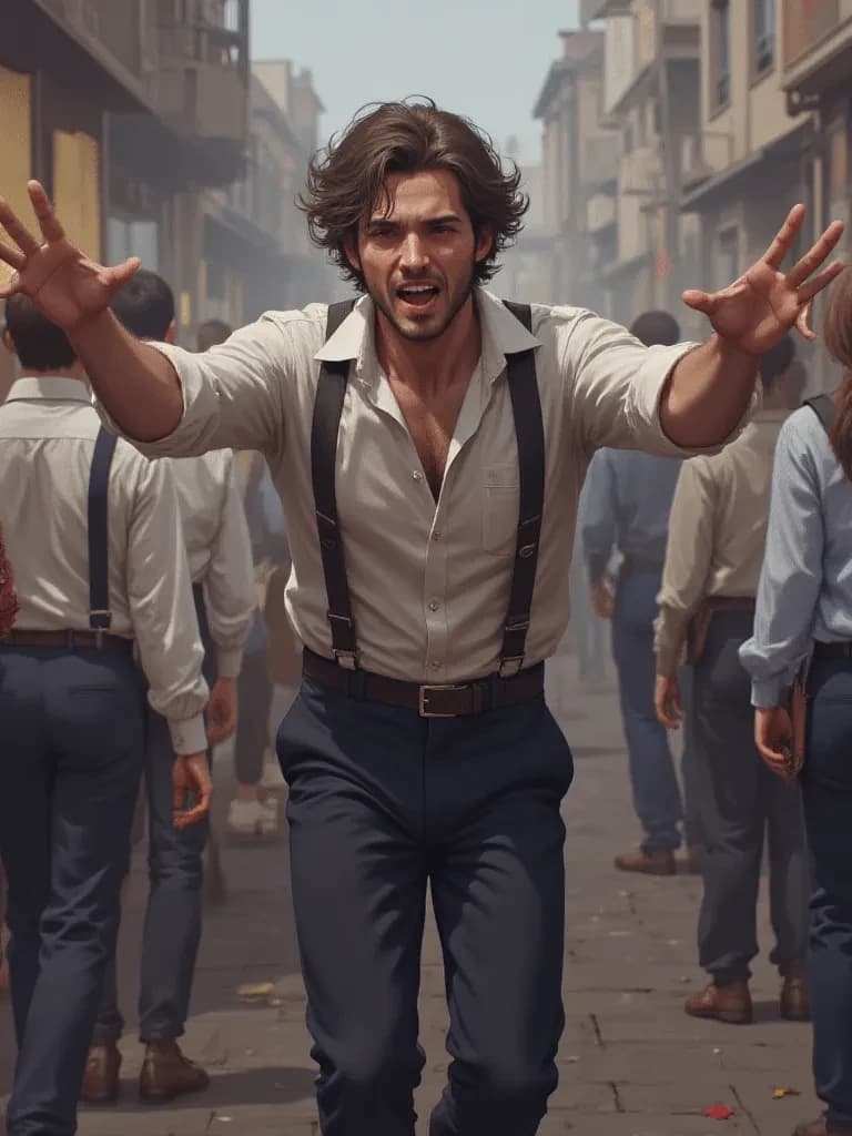 Strange Man on the city thumbnail