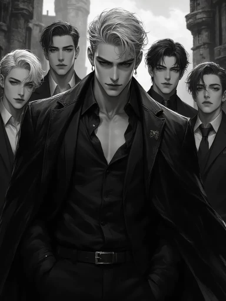The Five Vampire Brothers: Damian, Damon, Sack, Sander, and Lucas thumbnail
