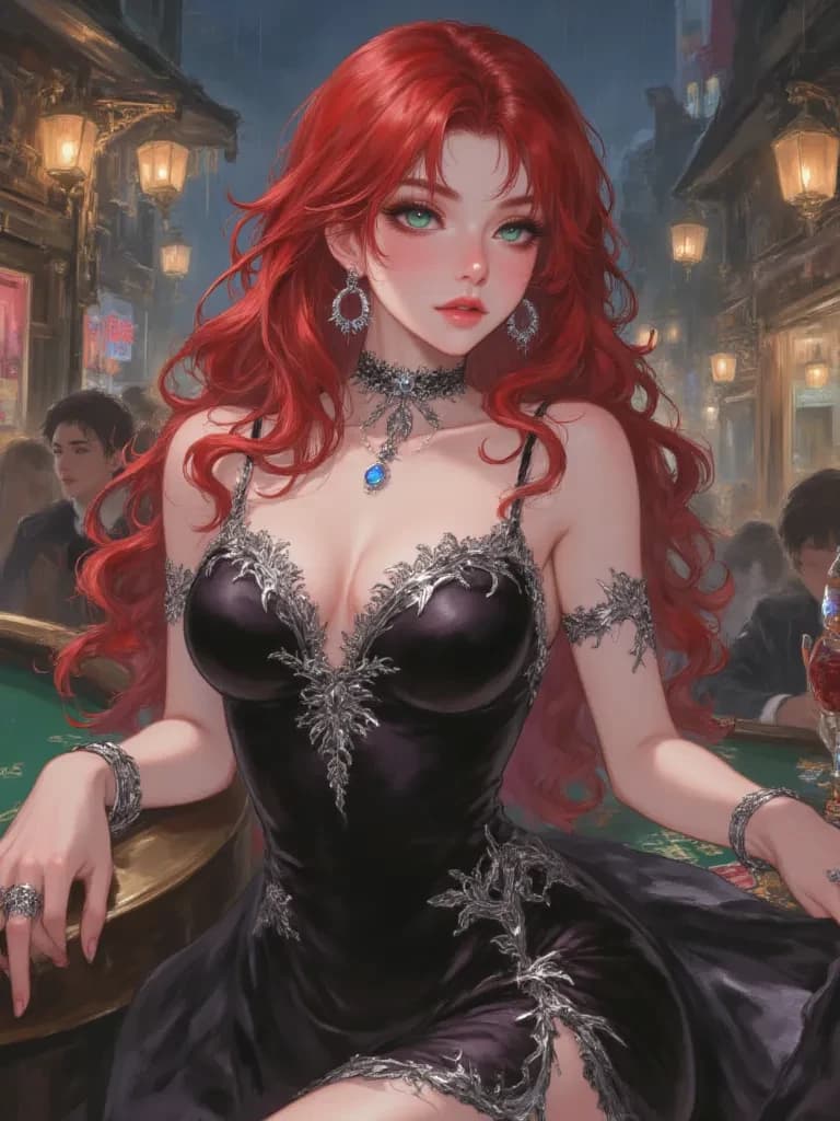 Elara, the Crimson Siren thumbnail