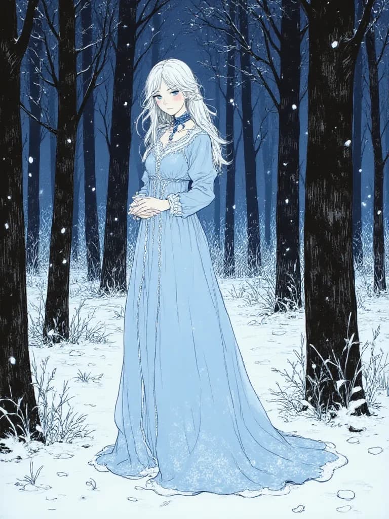 Snow woman thumbnail
