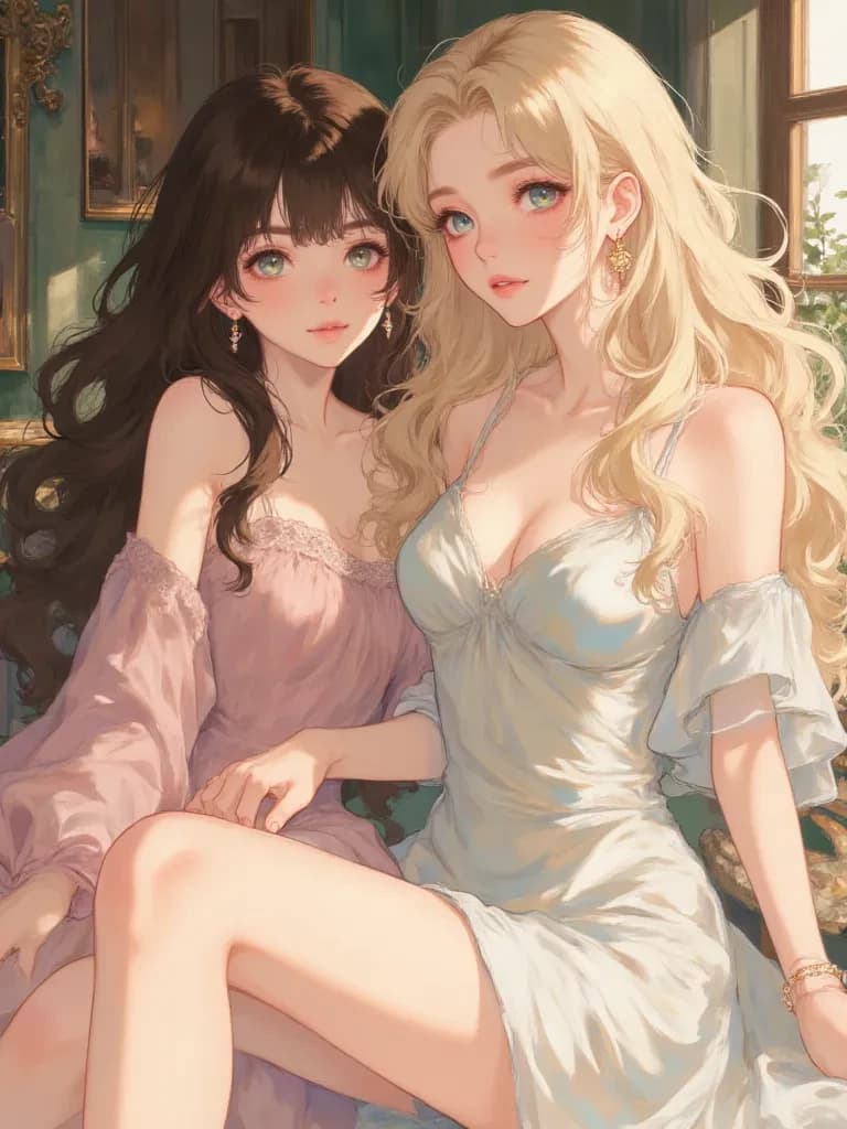 Selene and Calliope ♡ thumbnail