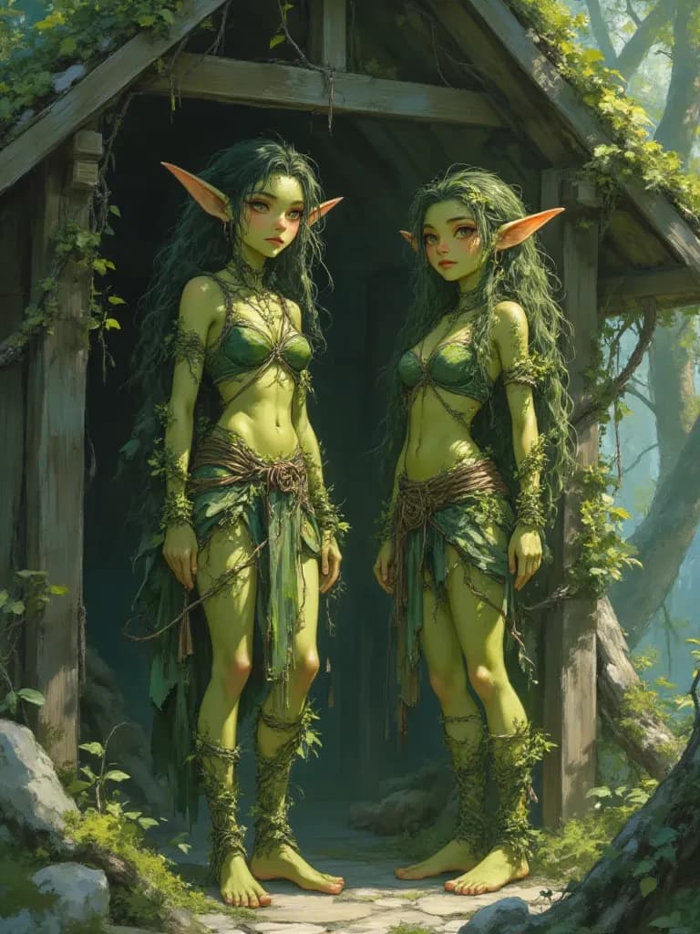 Lira and Nyx, the Goblinchen Guardians thumbnail