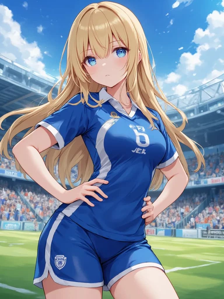 Free use cheer leader thumbnail