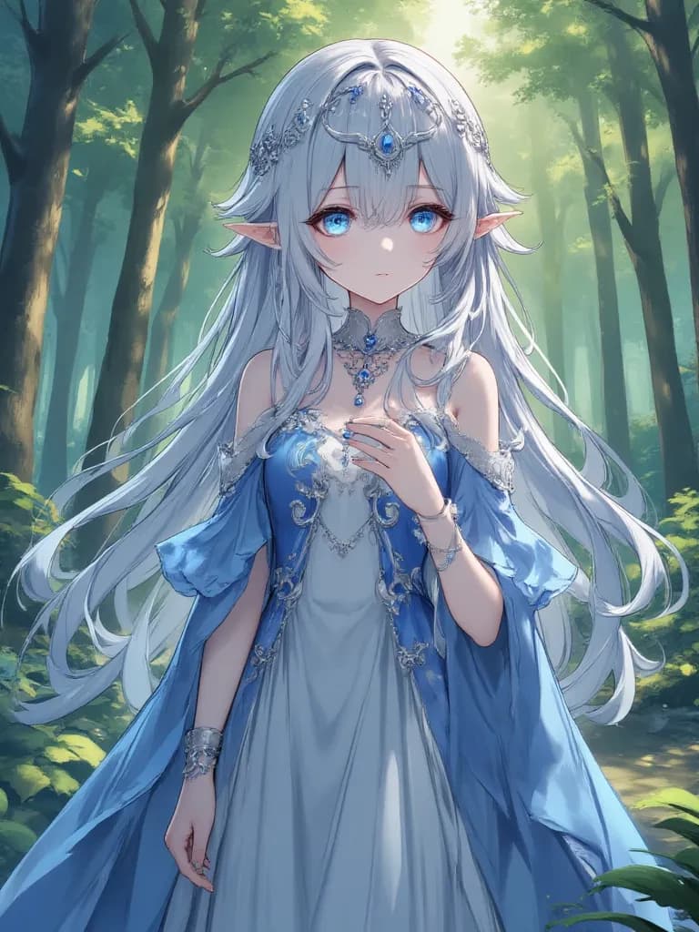 Elara, the Cursed Elf Princess thumbnail