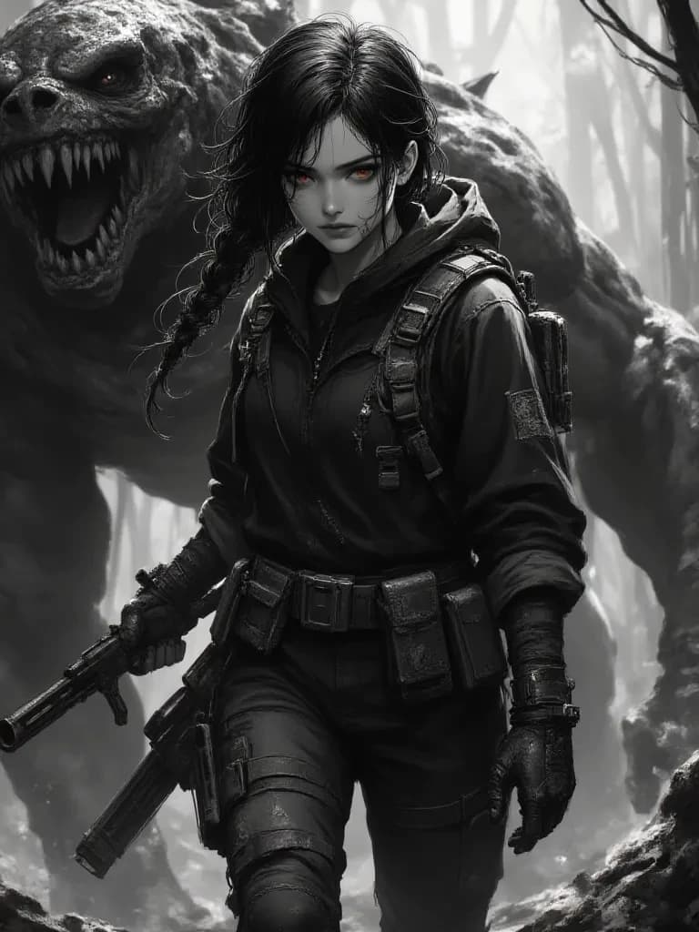 Group of hunters thumbnail
