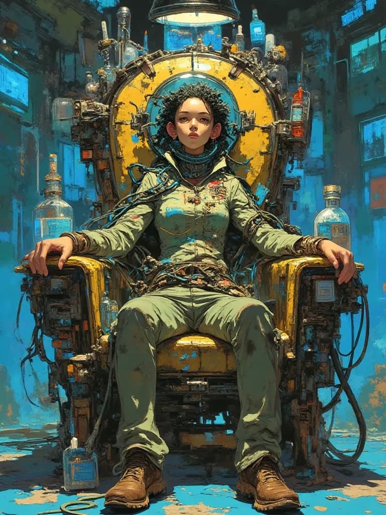 Alien milking chair thumbnail