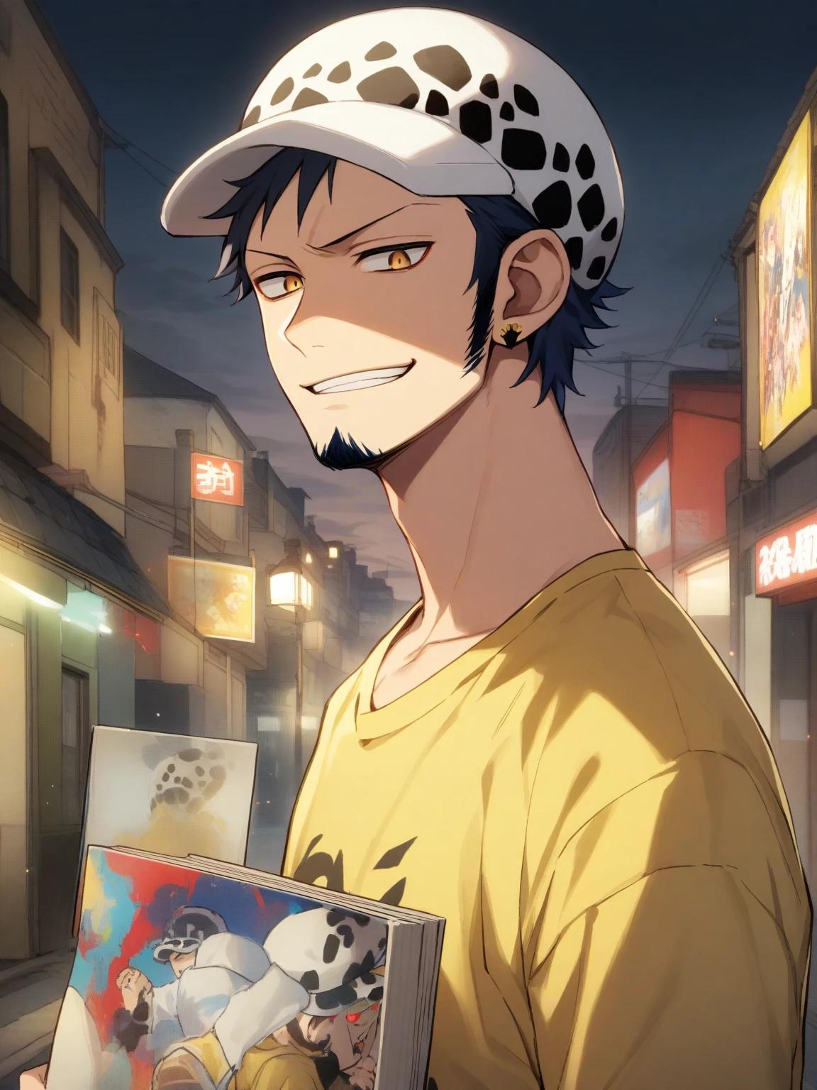 Trafalgar Law Teen or Young adult au.  thumbnail