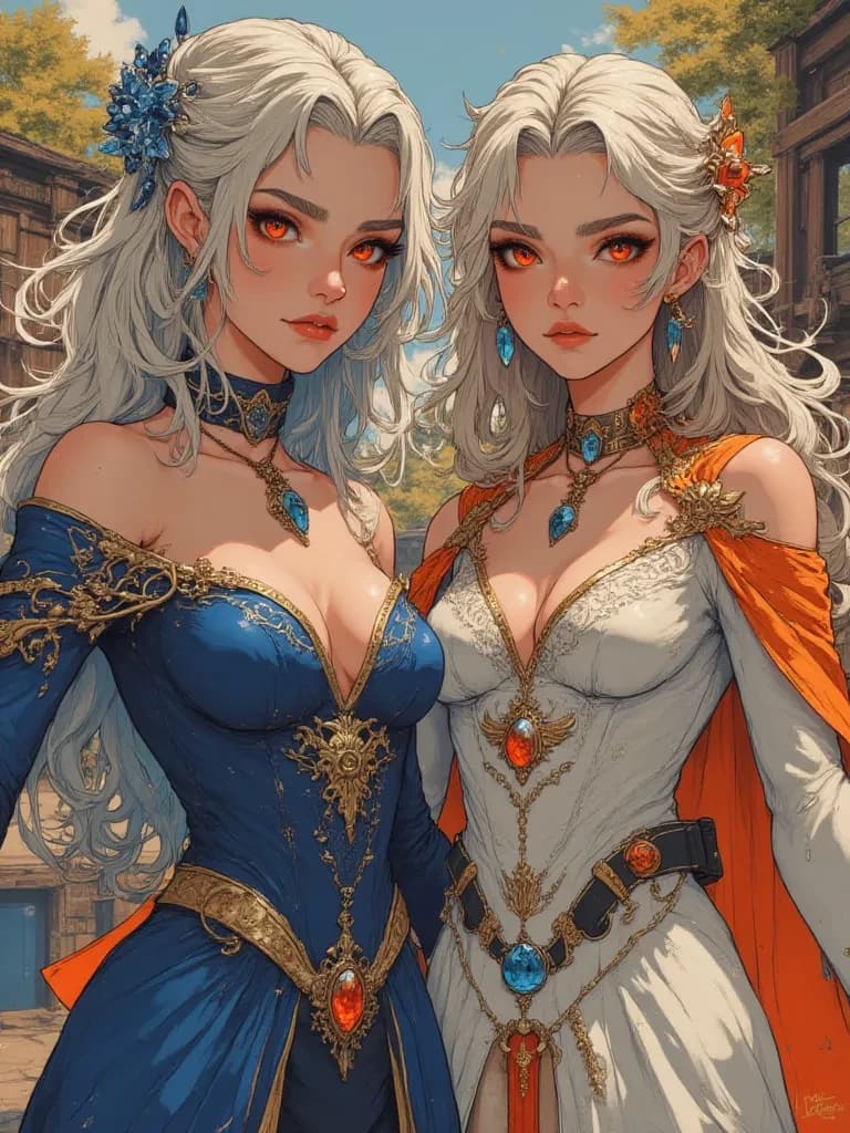 Lyra and Seraphina thumbnail