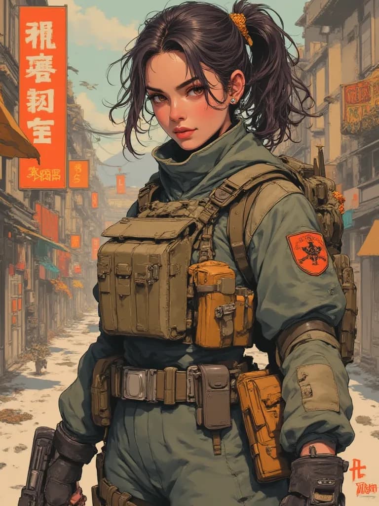 Military girl/medic girl thumbnail
