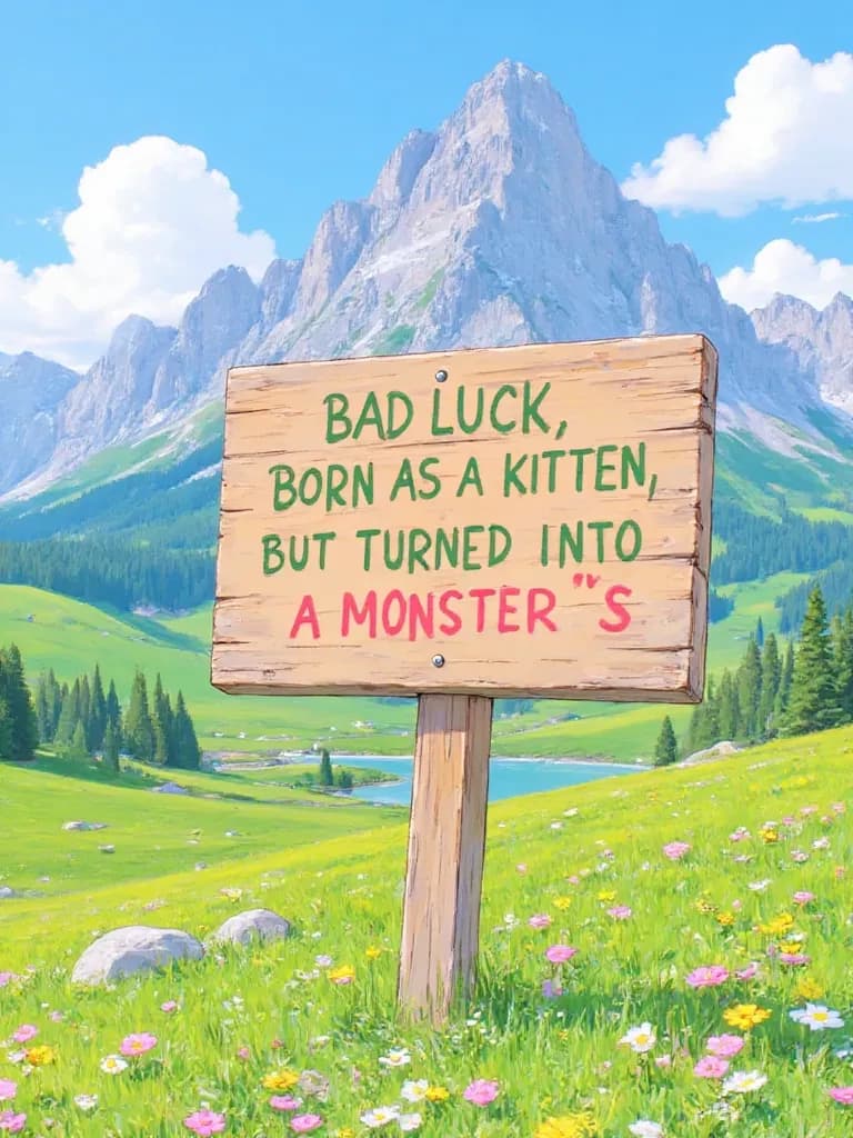 Unlucky enough to be reborn as a kitten but turned into a monster. thumbnail