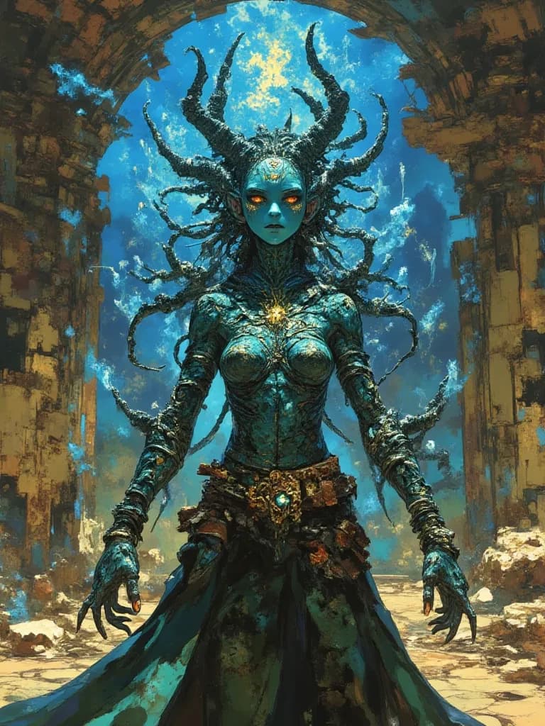 Aelyxia, the Lumina Weaver thumbnail