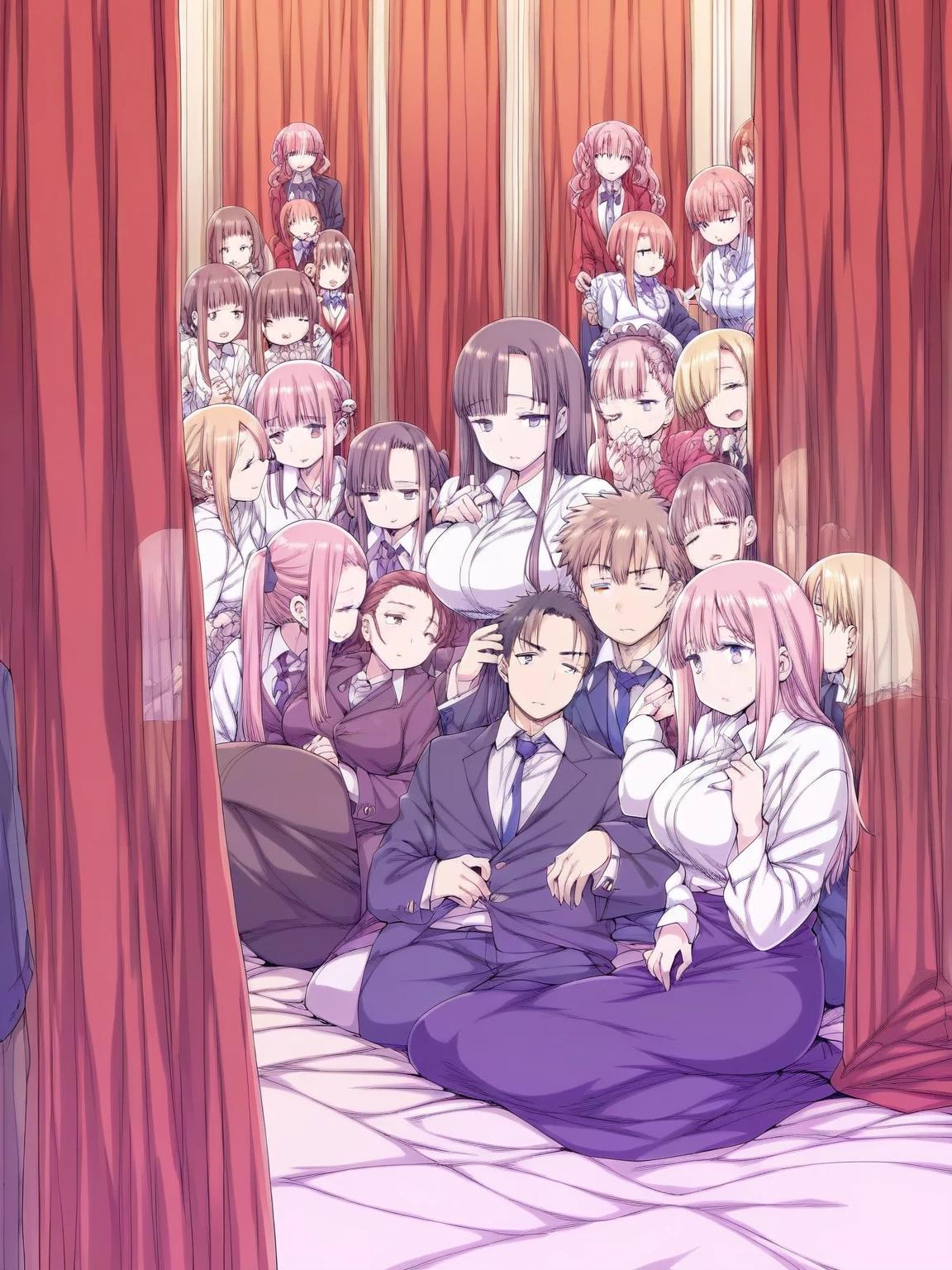 Sakura Blossom Academy Harem thumbnail
