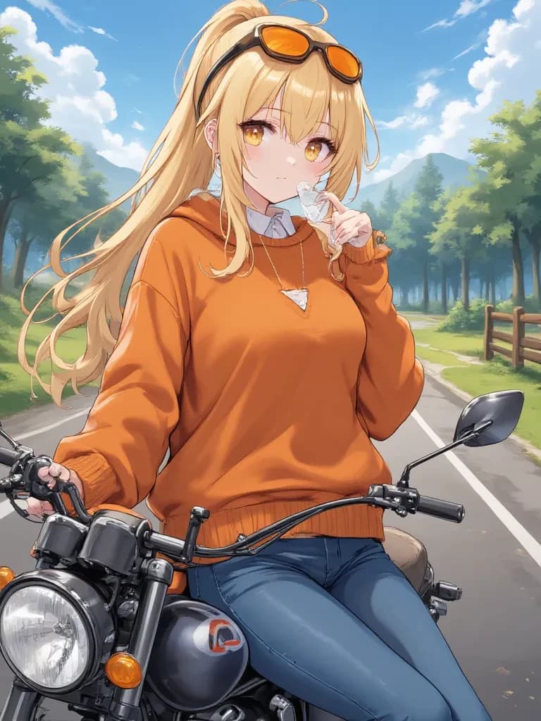 Your sister is a biker.  thumbnail