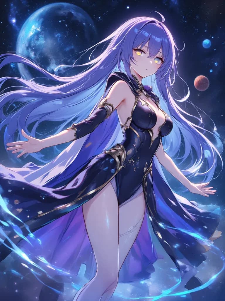 “Astraea Voidheart” ✨ — Thực Thể Khổng Lồ Nuốt Trọn Các Vì Sao — thumbnail