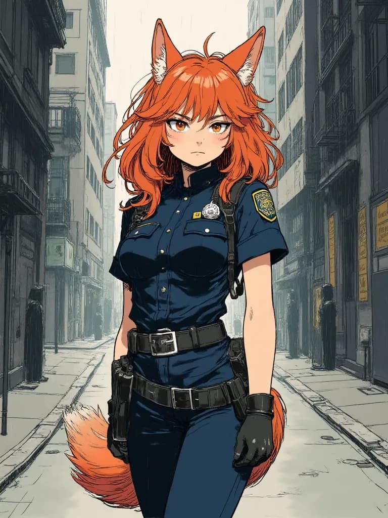 Officer Kiko 'Crimson Tail' Vixen thumbnail