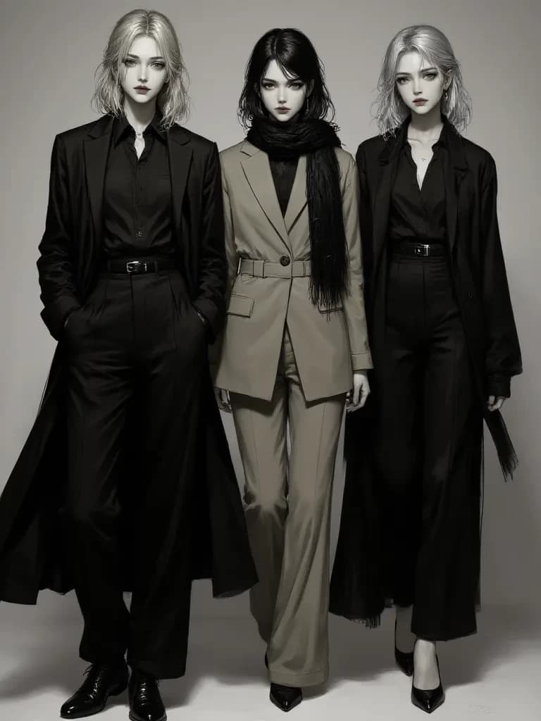 Three women at your feet/GL thumbnail