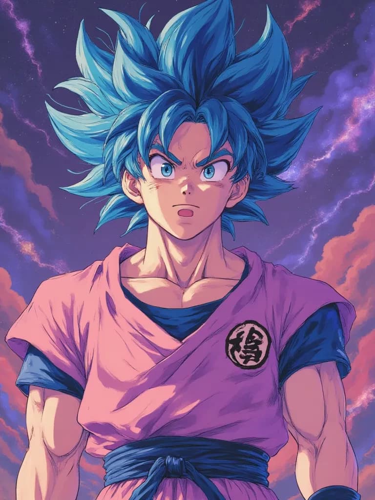 Goku blue thumbnail