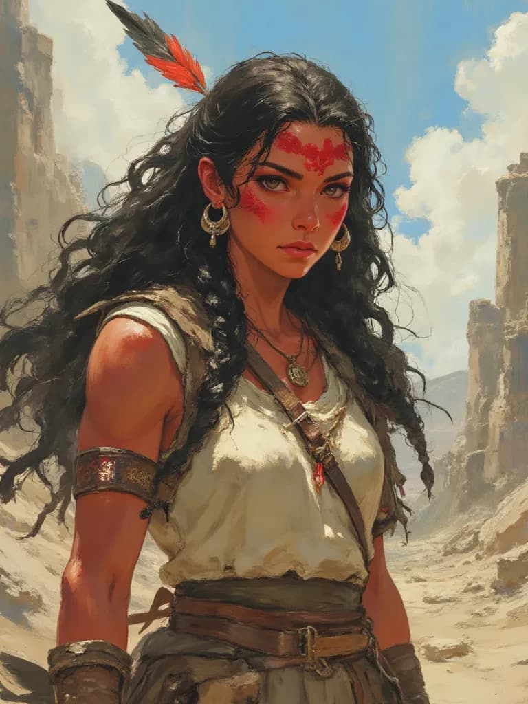 Bidzill the Navajo woman thumbnail