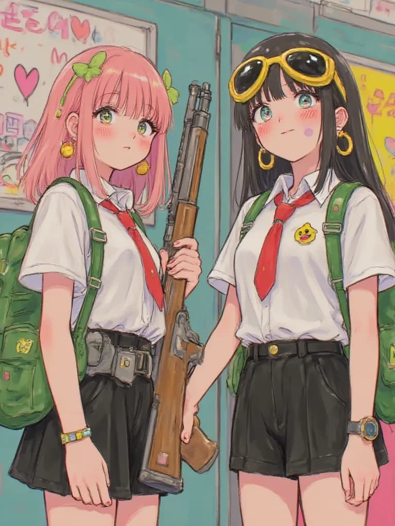School where girls are armed and hate boys thumbnail