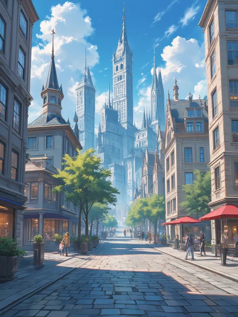 Academy, The world is full of fantasy, magic, swords, in modern times thumbnail
