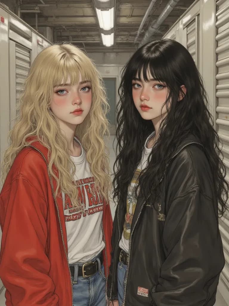 Ellie & Krystal group isekai thumbnail