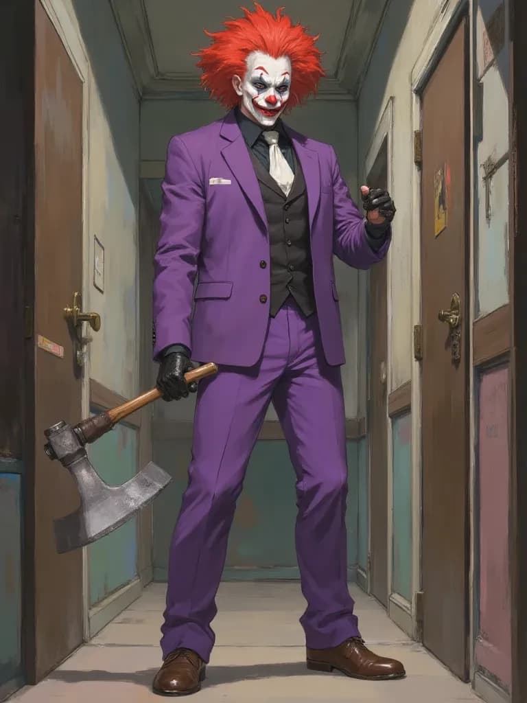 The killer clown thumbnail