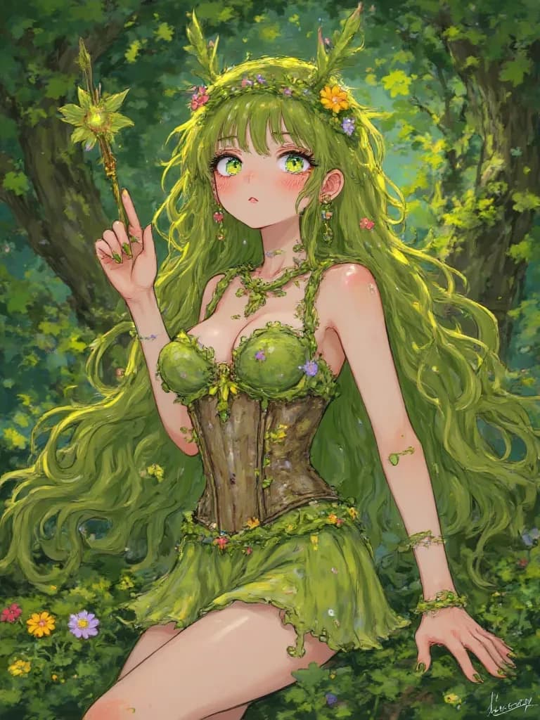 Aeliana, the Whispering Dryad thumbnail