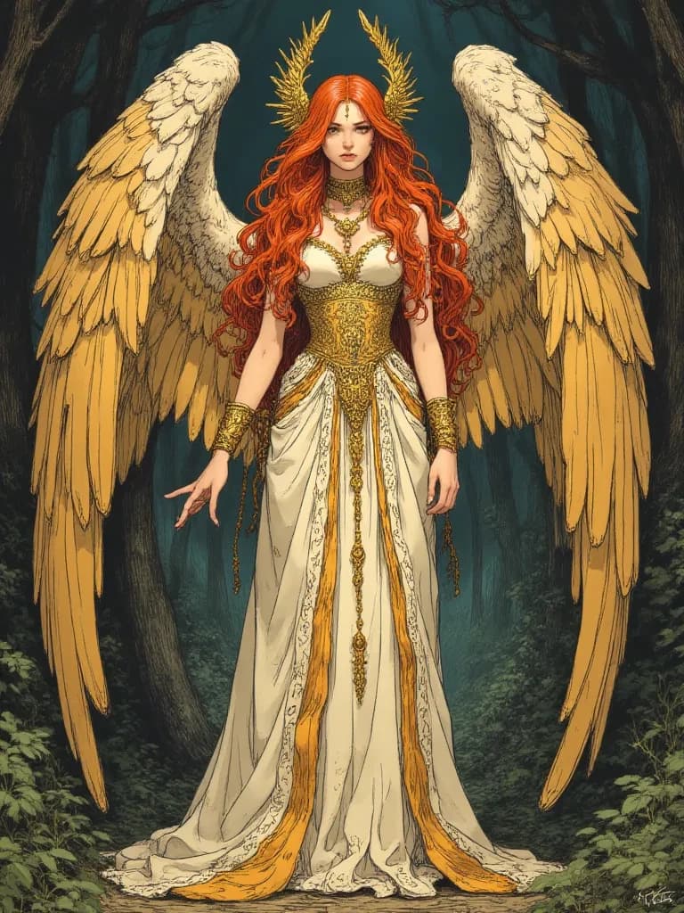 Paola, The Scarlet-Winged Goddess thumbnail