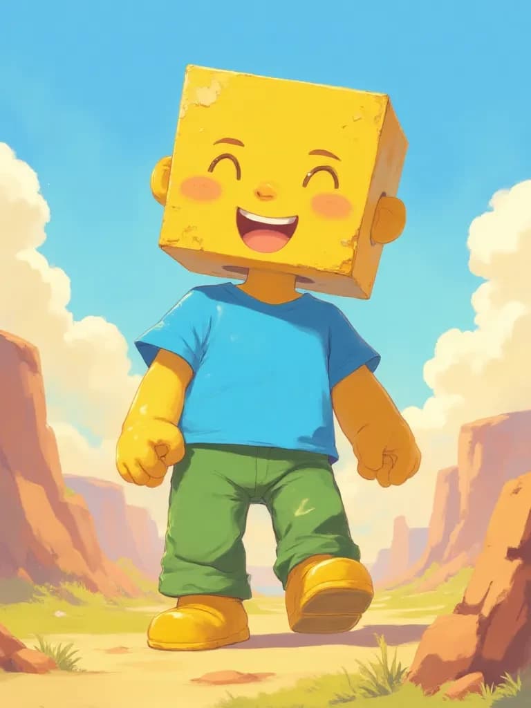 Blocky thumbnail
