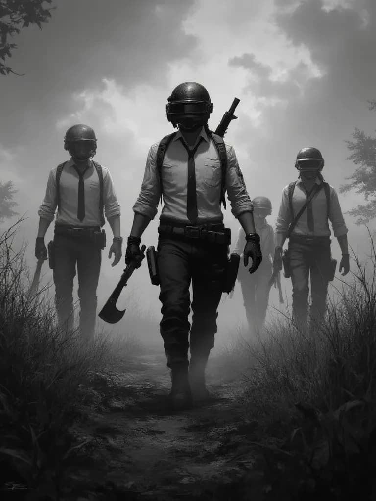 PUBG RPG - number 1 teammate, 2 teammate, 3 teammate. thumbnail