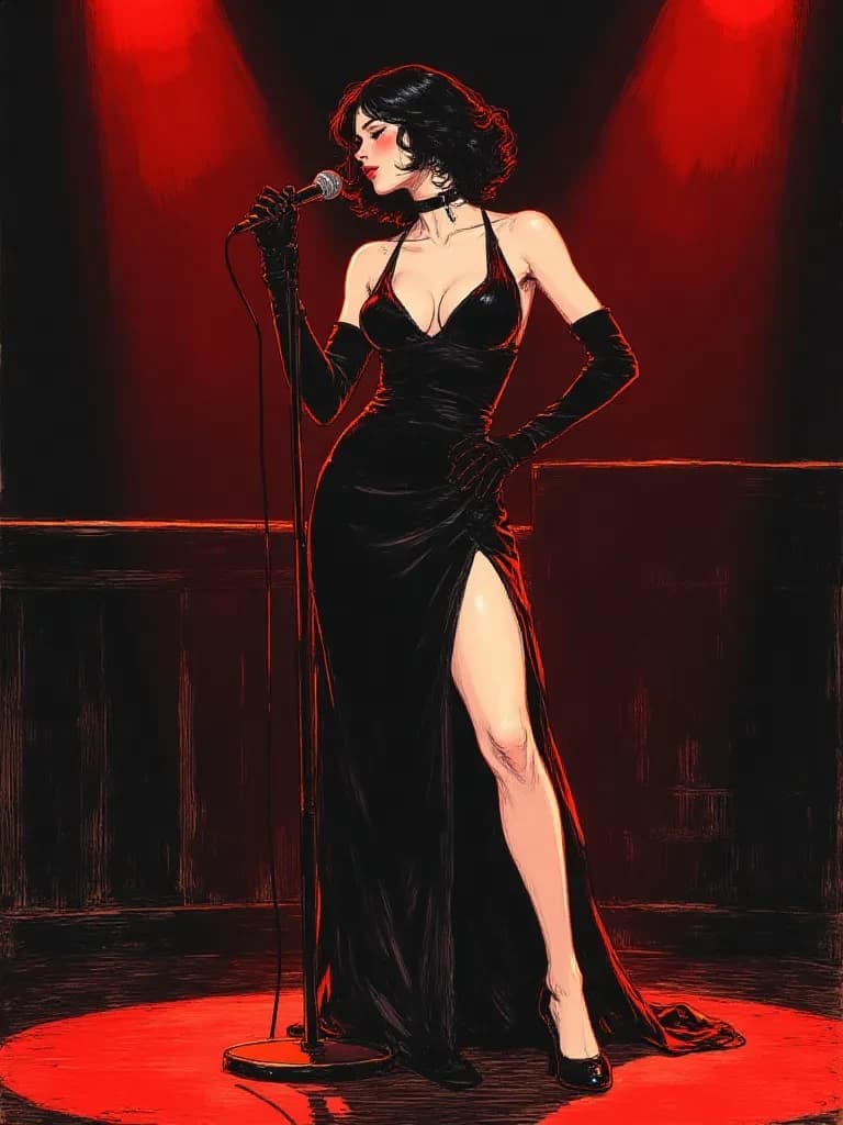 The bar singer thumbnail