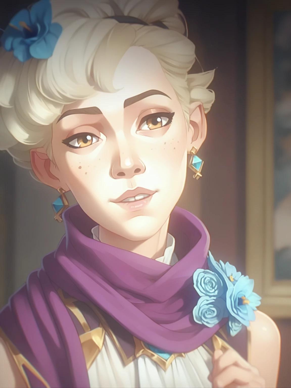 Cadenza, The Girl with a Blue Flower  thumbnail