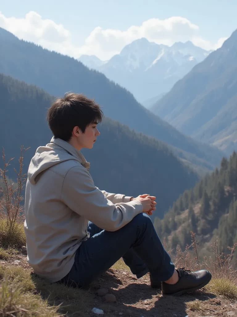 Kai , an college student and poor, handsome man thumbnail