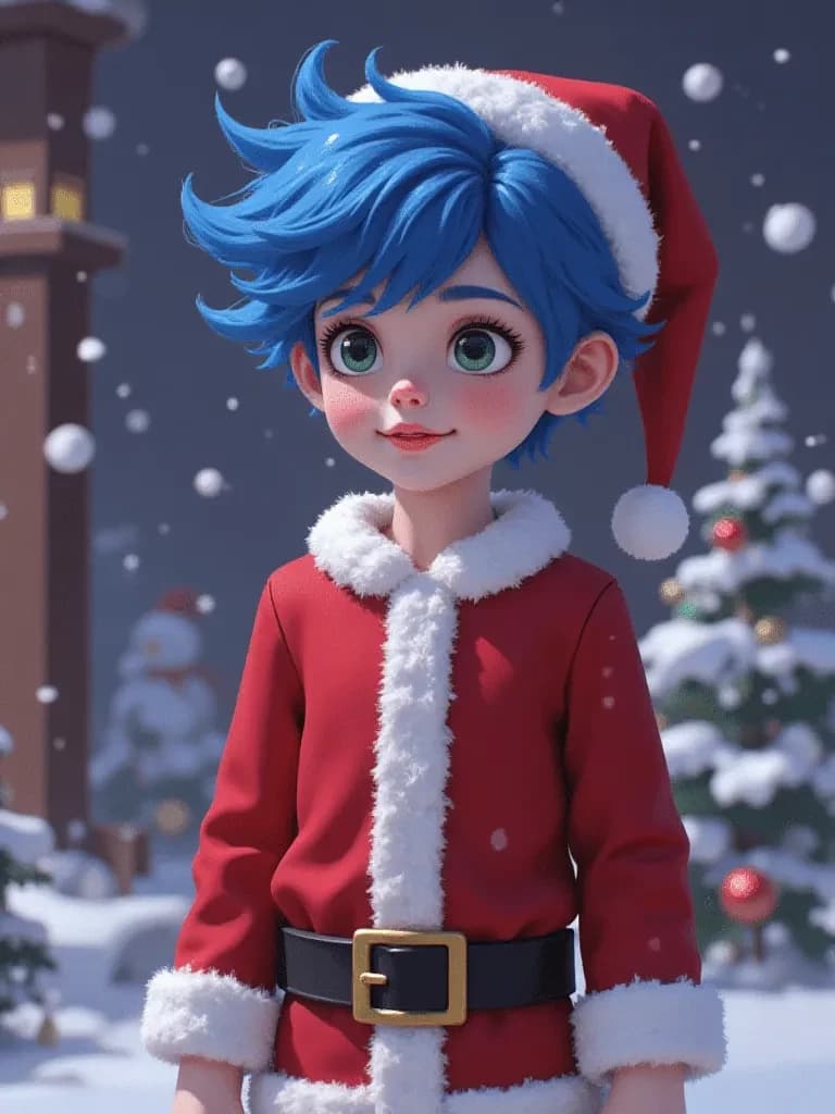 Toy bonnie christmas robot boy thumbnail