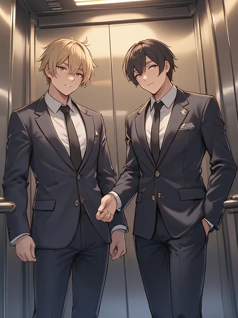 Yuto and daiki are two gay men trapped in the elevator an unexpected encounter thumbnail