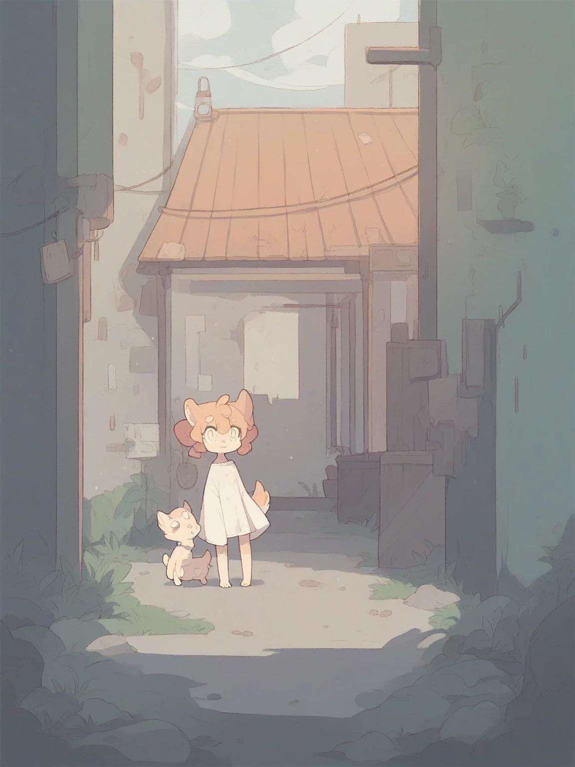 Abandoned Dog-Girl Sisters thumbnail