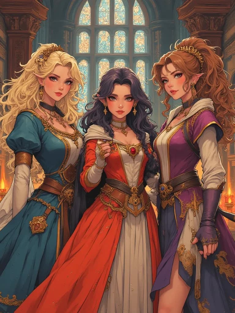 Ariana, Sabine and Lilith thumbnail