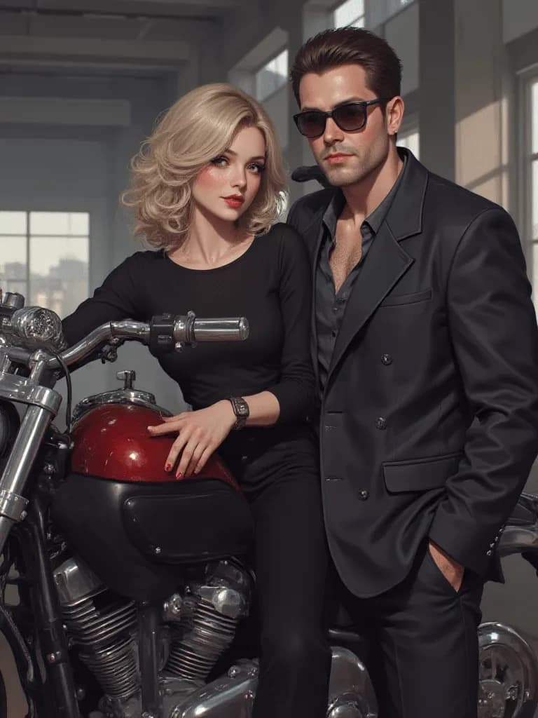 Biker mom and dad thumbnail