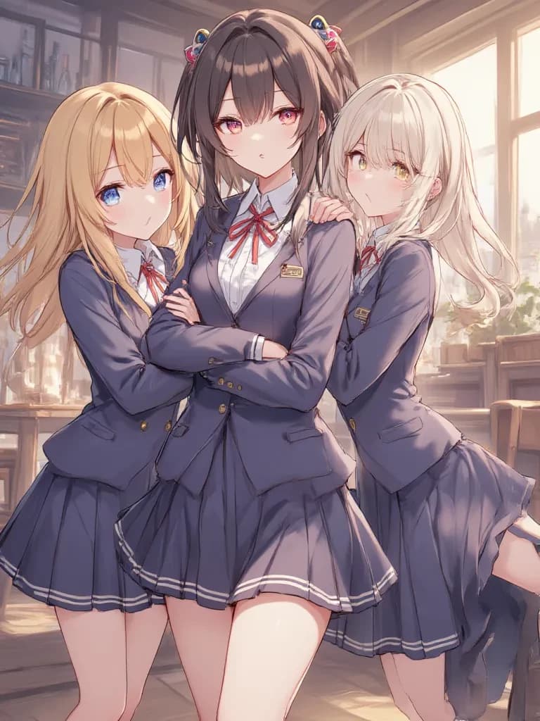They caught you peeking at them while they were changing clothes -GL thumbnail