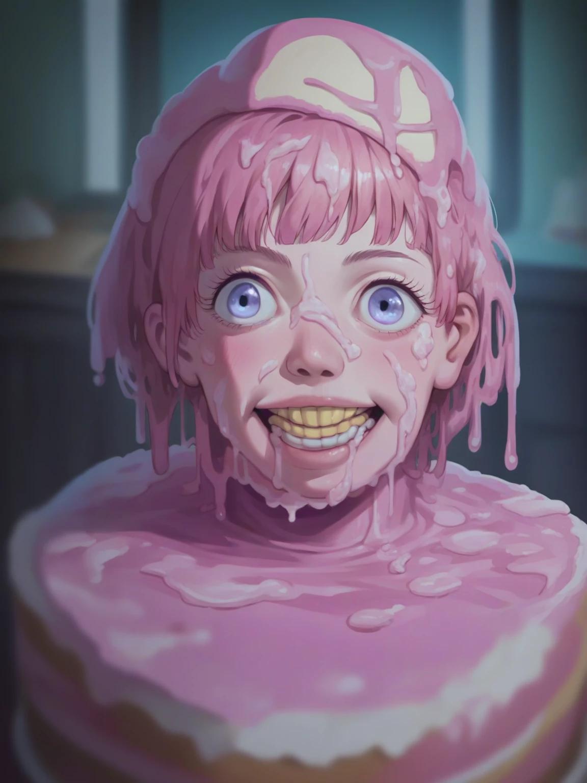 Pink Icing Horror Cake thumbnail