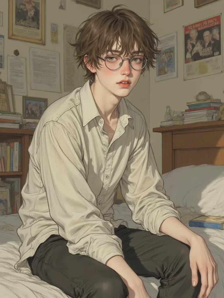Stereotype football player x lonely nerd thumbnail