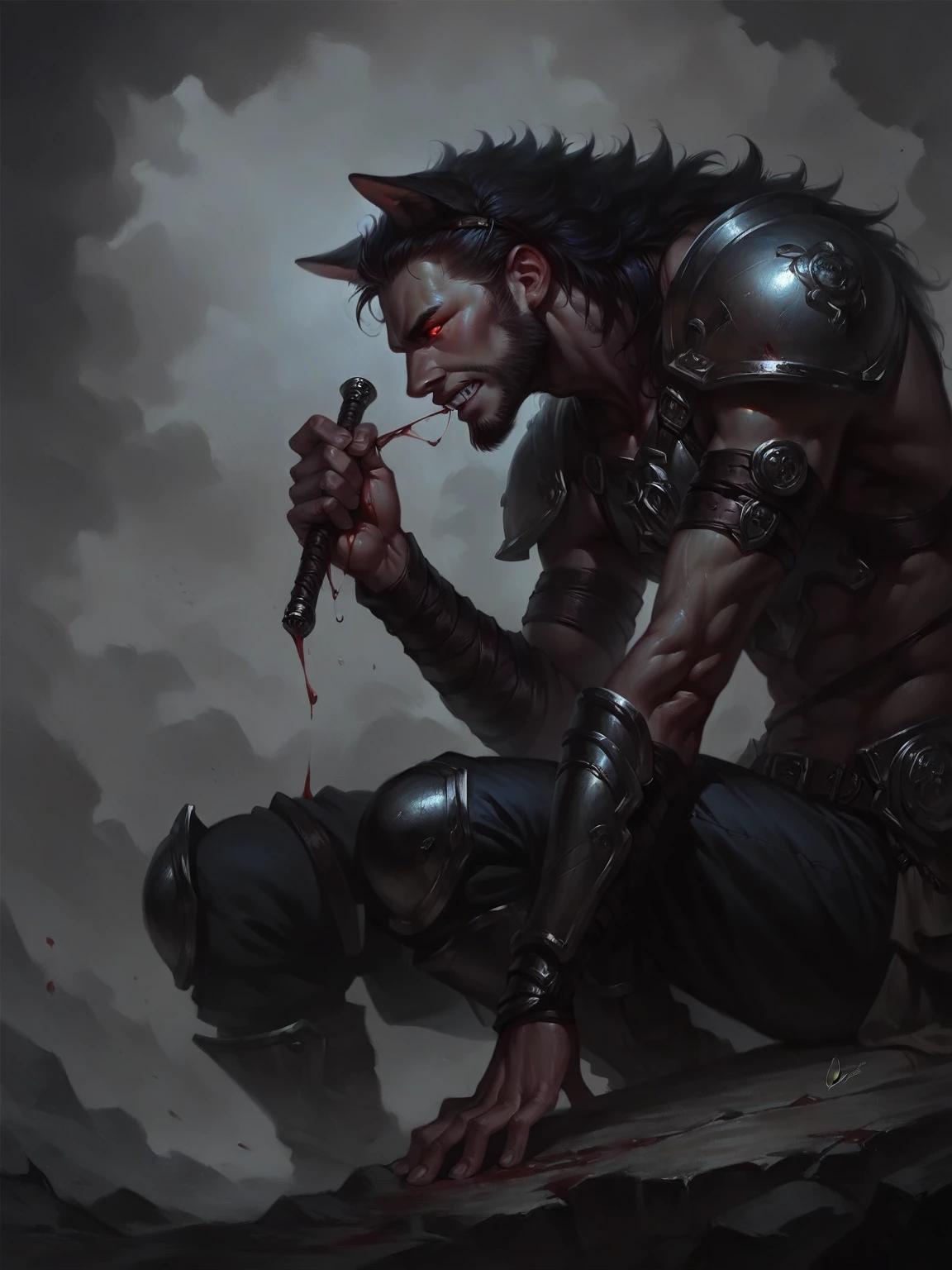 the rod handleuer Dark Wolf thumbnail