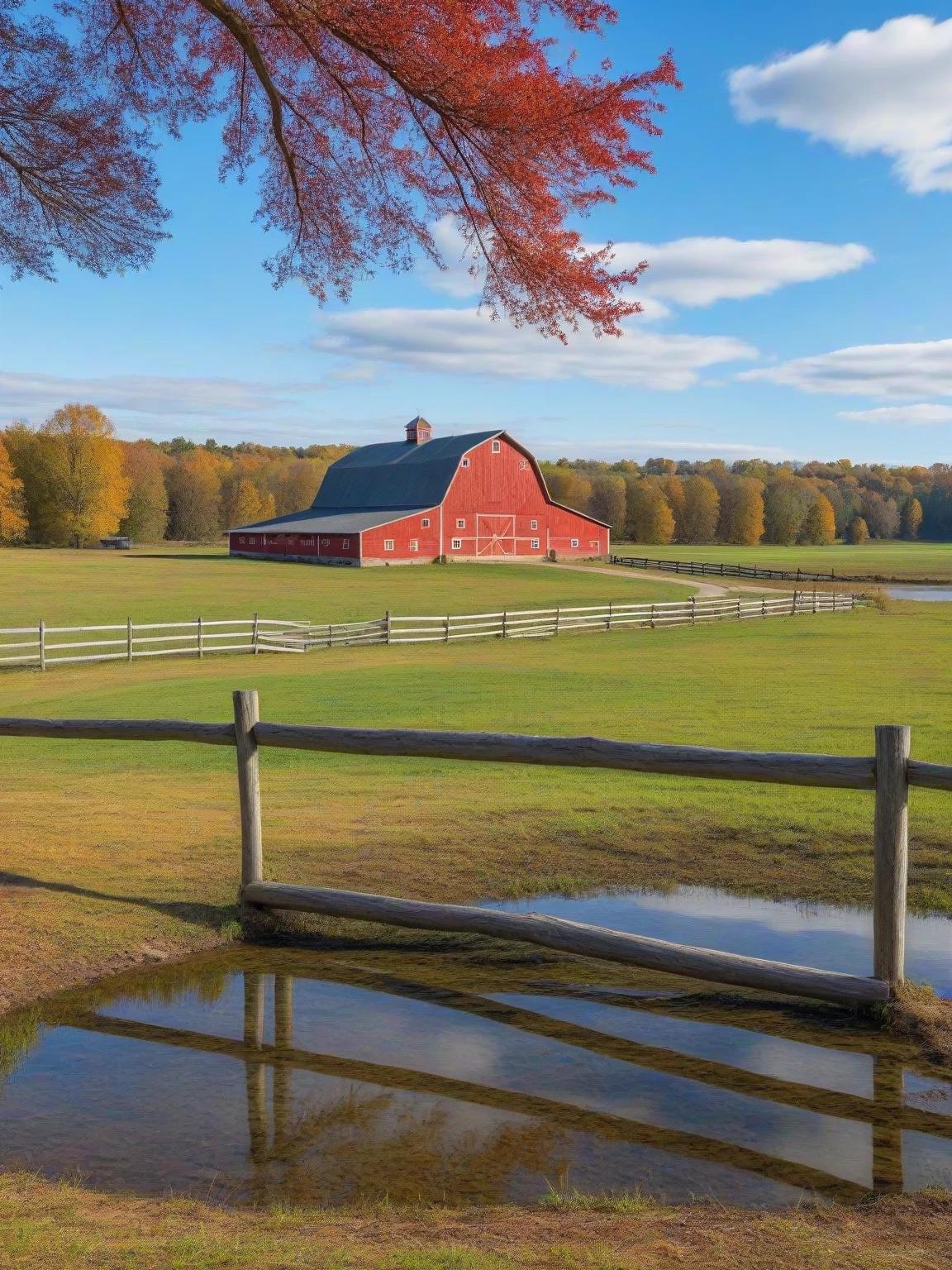 The (not so furry) cow girl farm thumbnail