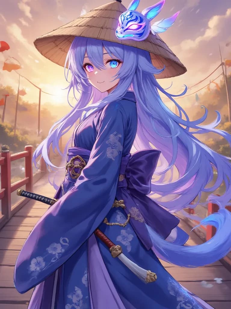 Hikari Suzume 💜 Nobushi | Neon Girl thumbnail