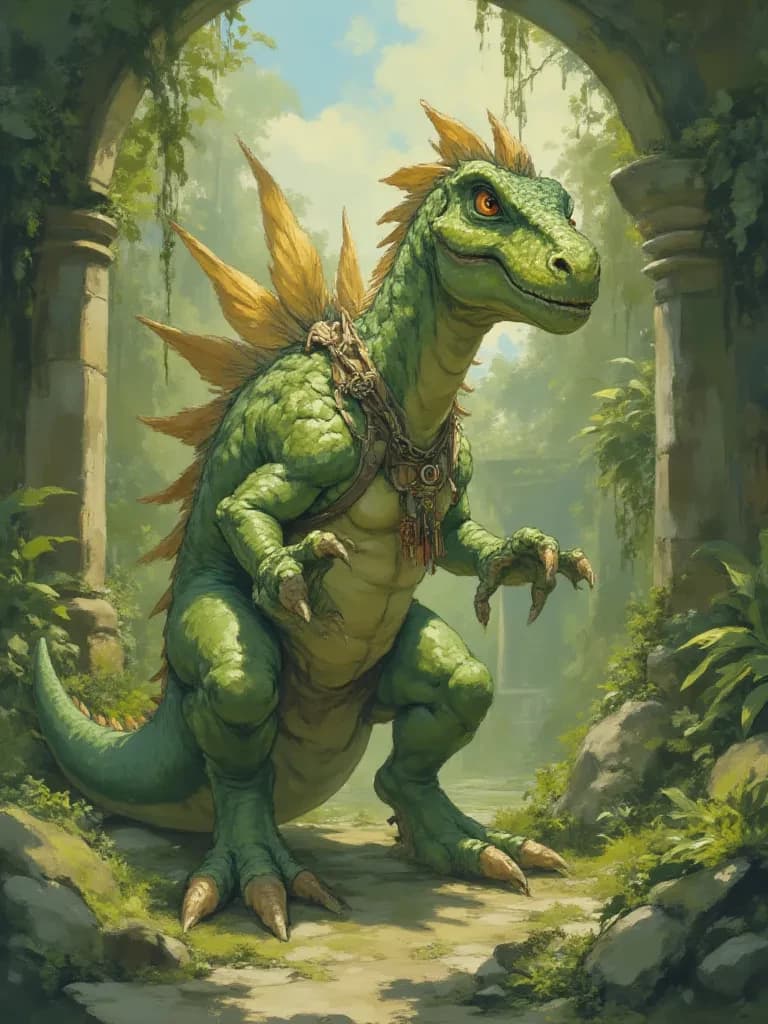 The dinosaur thumbnail