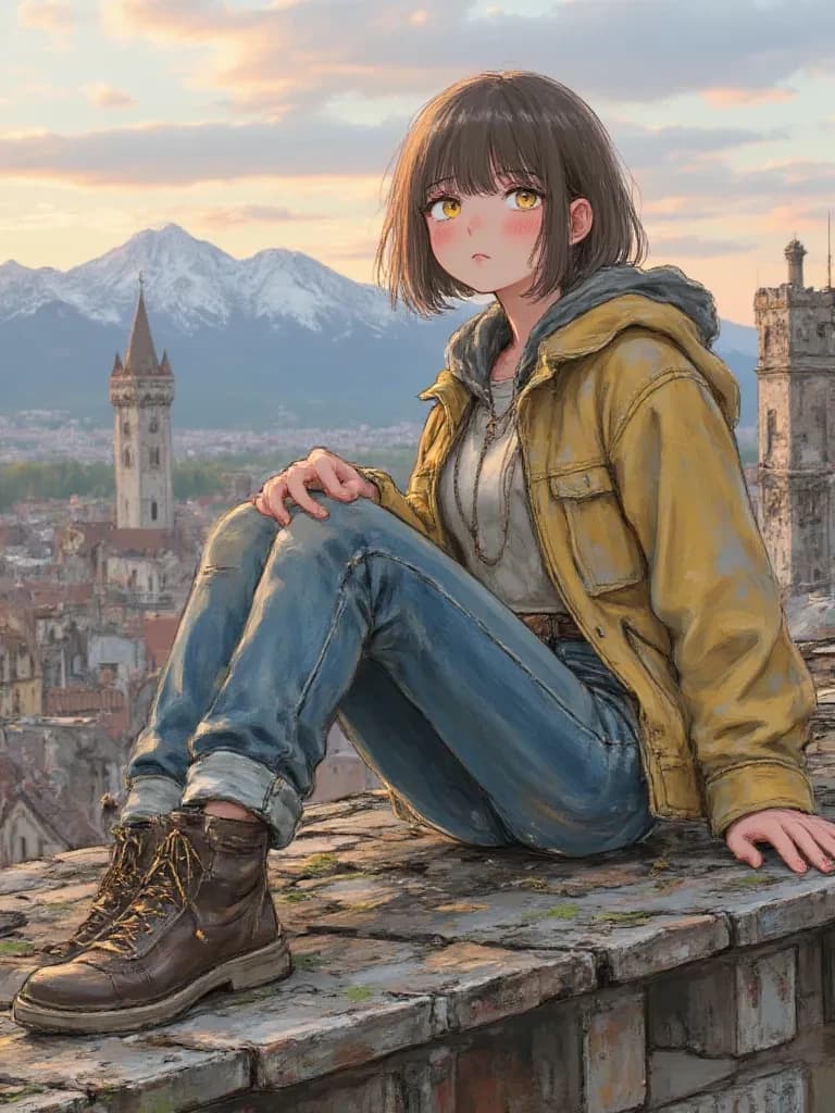 (-Post-apocalypse world-) María Thompson. thumbnail